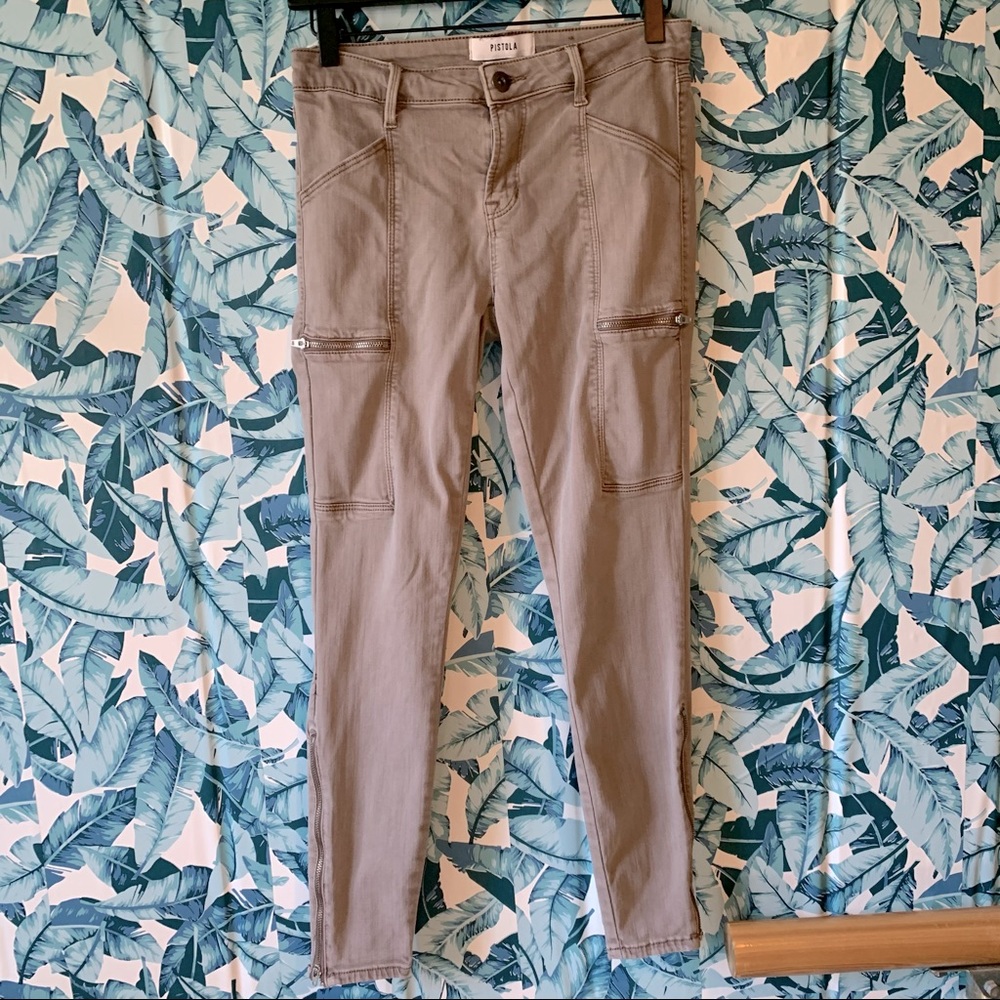 Pistola Moto skinny pants